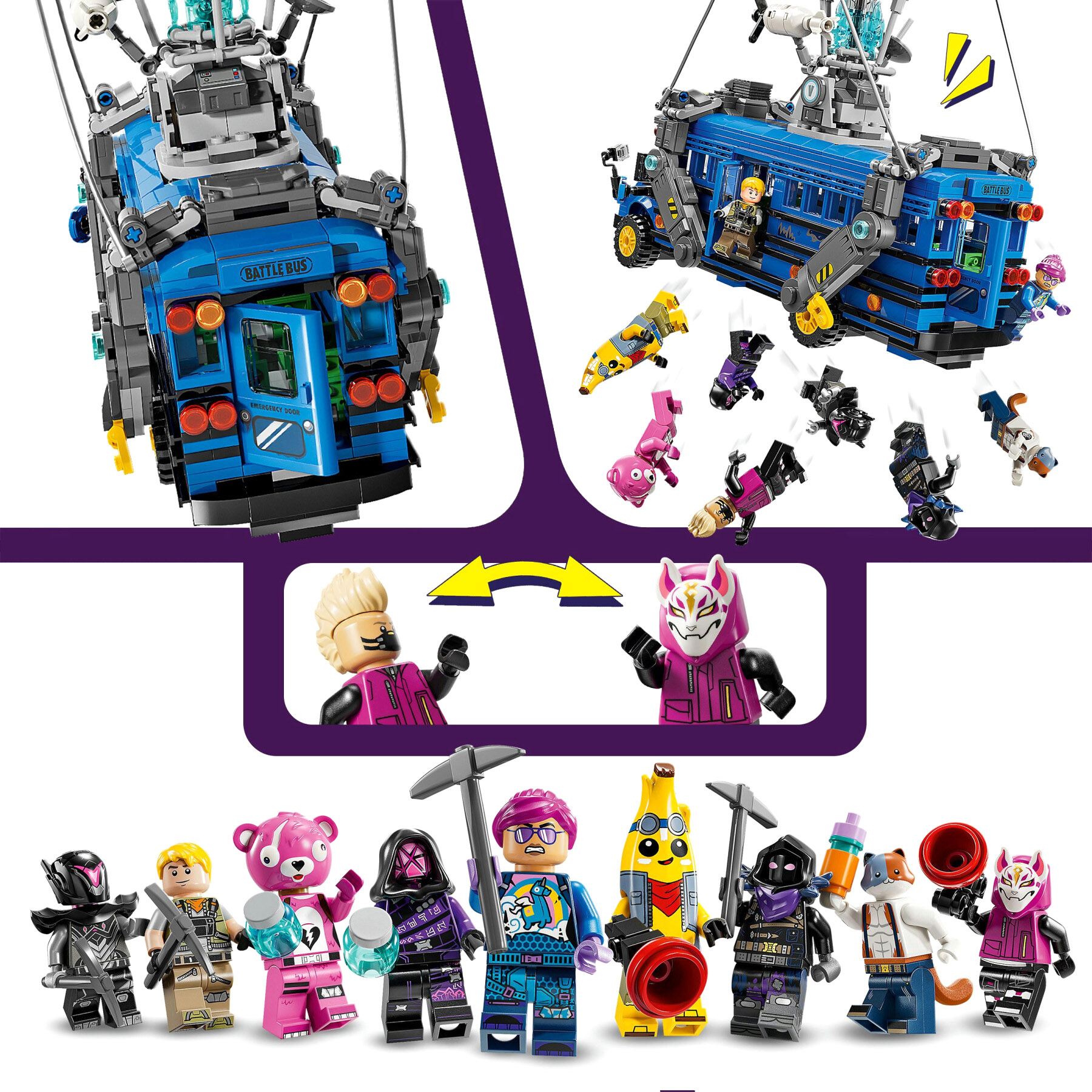Lego Fortnite 77073 Bus della Battaglia - LEGO