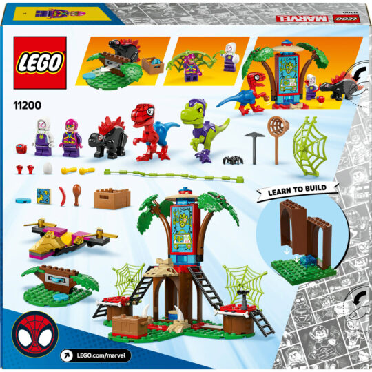 Lego Marvel 11200 Battaglia con il Raptor al Quartier Generale sull'Albero di Spider-Man e Gobby - LEGO