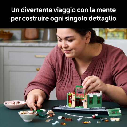 Lego Icons 10362 - Café Francese - Kit Modellismo Fai da Te - LEGO