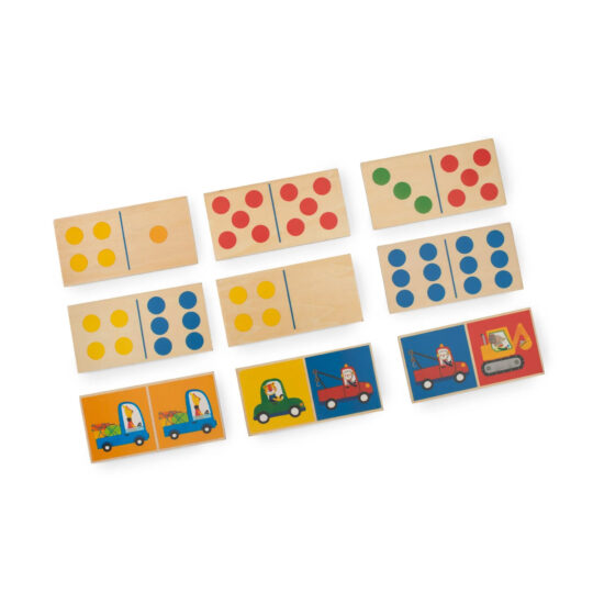 Set di domino - Les Popipop - Moulin Roty