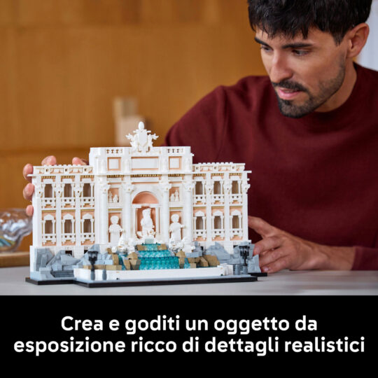 Lego Architecture 21062 - Fontana di Trevi - Kit Modellismo di Monumenti - LEGO