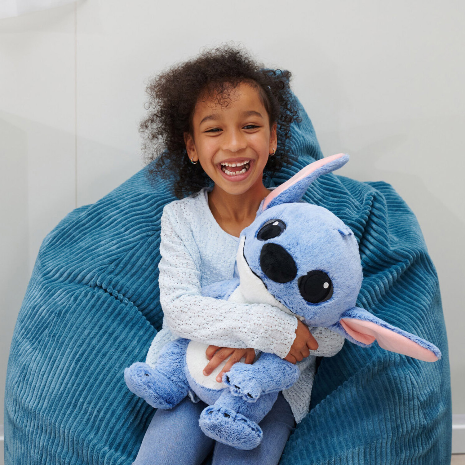 Peluche Stitch Disney Live Action 41 cm, Morbido e Originale - Disney Stitch