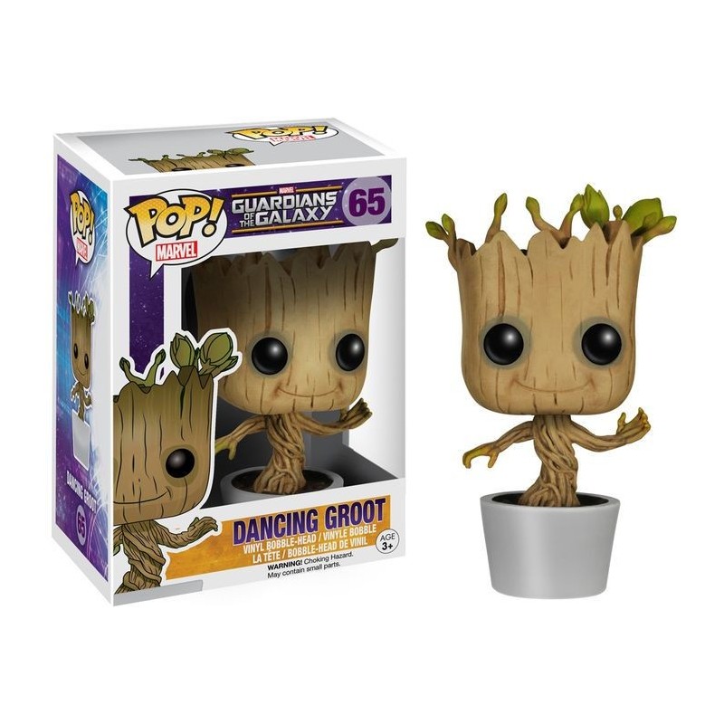 Funko POP! Dancing Groot, Marvel -Guardiani Della Galassia #65 - Funko, Marvel