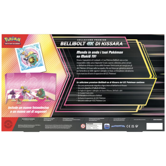 Pokemon collezione premium bellibolt-ex di kissara - Pokémon