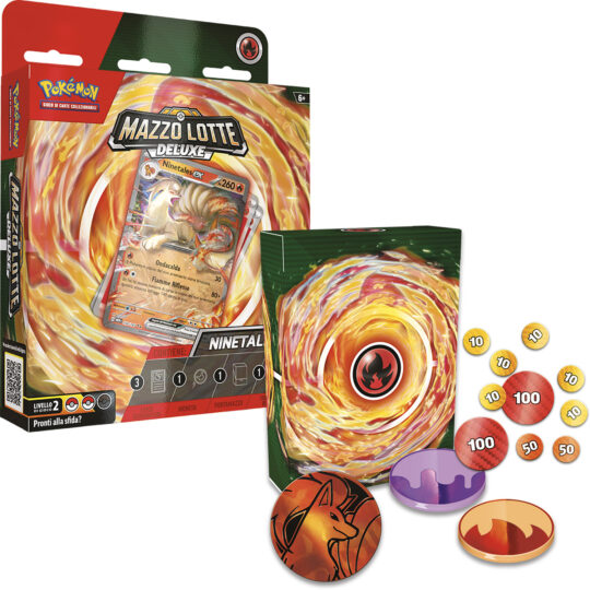 Pokémon mazzo lotte deluxe Ninetales-ex e Zapdos-ex - Pokémon