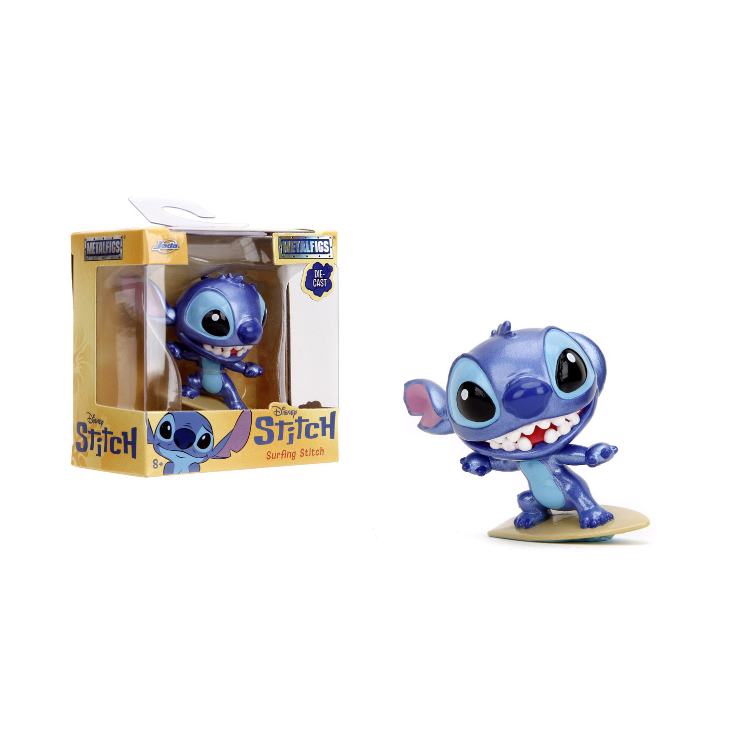 Personaggio singolo da collezione in metallo di  Disney Stitch, 4 modelli assortiti - Disney Stitch