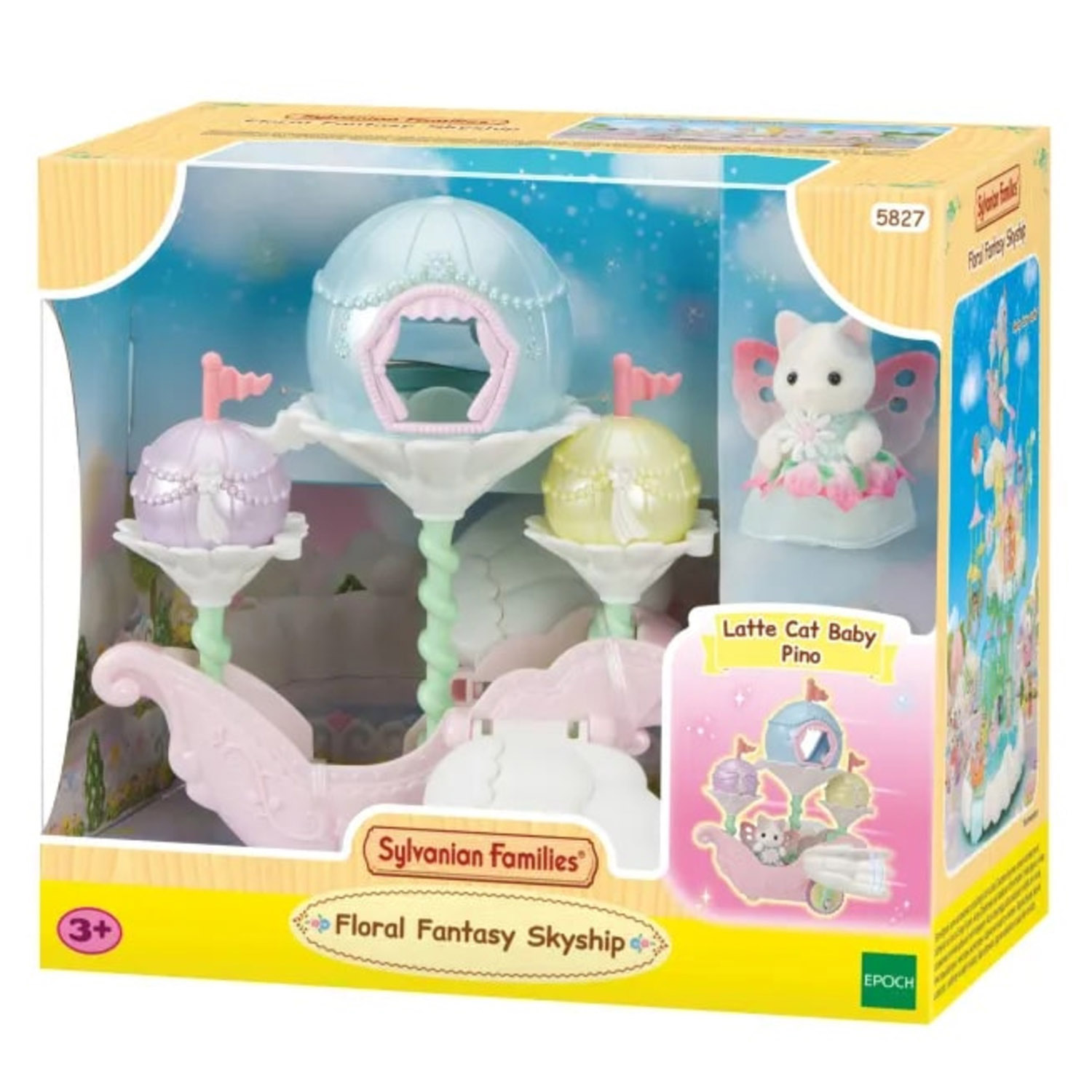 Parco divertimenti, nave volante floreale, Sylvanian Families - Sylvanian Families