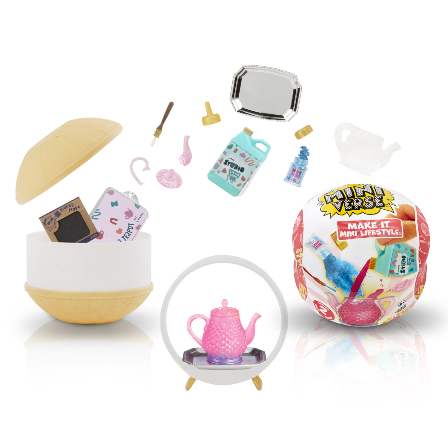 MGA’s Miniverse Make It Mini Lifestyle S2 – Mini Oggetti in resina: Tazze, Teiere, Candele e Vasi - Miniverse MGA