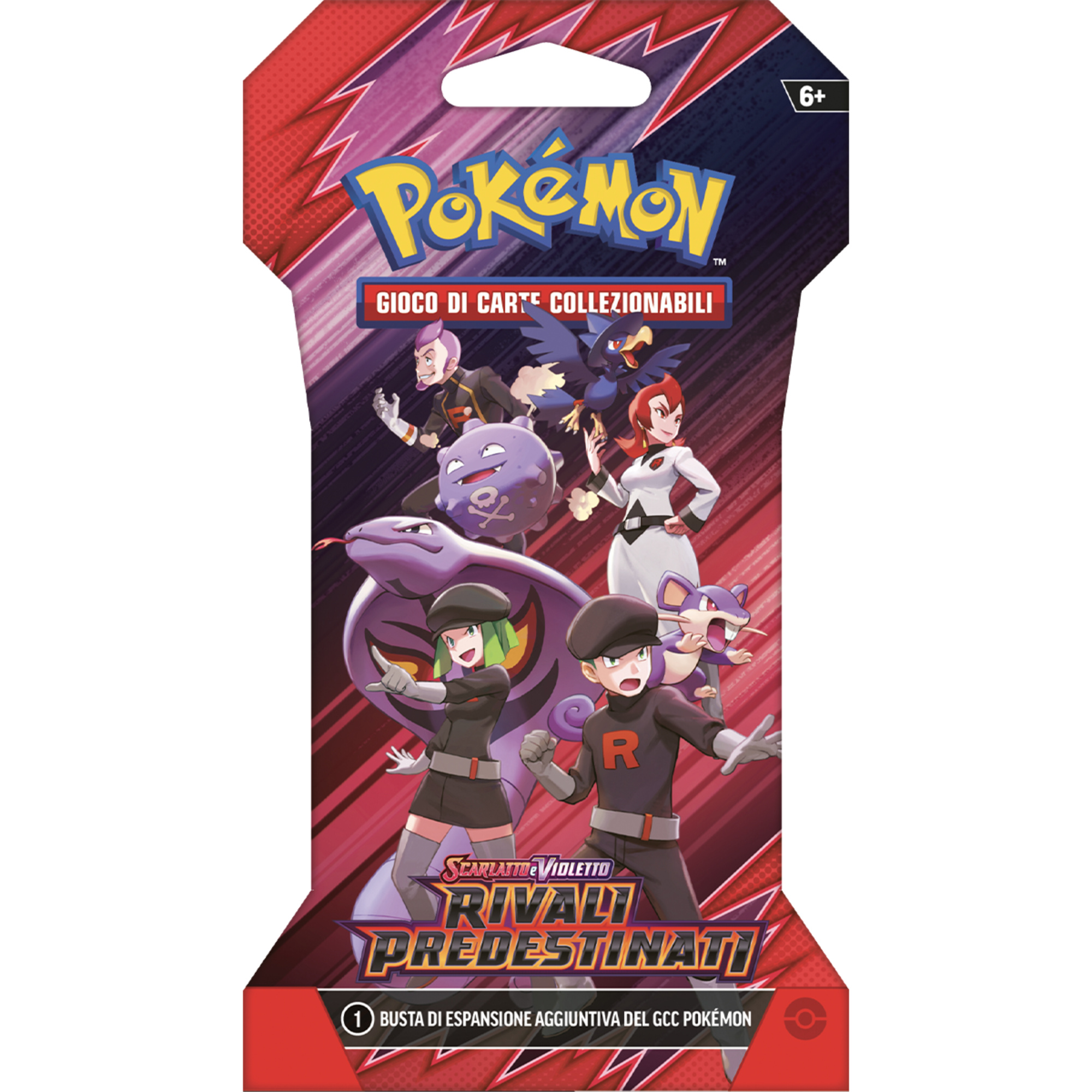 Busta singola assortita Scarlatto e Violetto, Rivali Predestinati - Pokémon