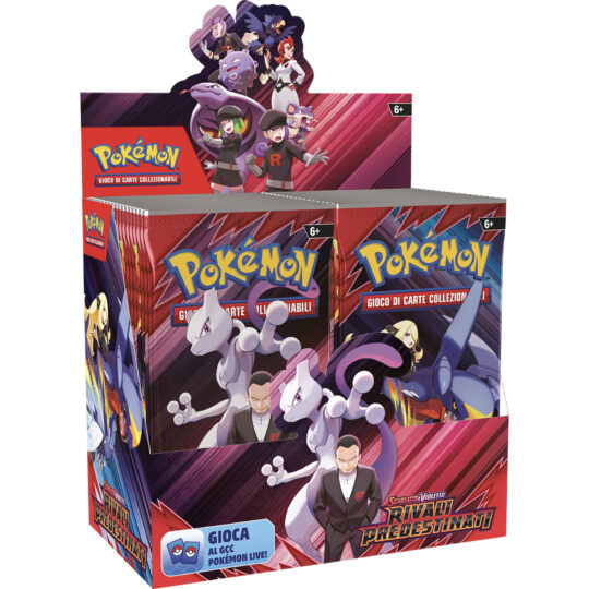 Busta singola assortita Scarlatto e Violetto, Rivali Predestinati - Pokémon