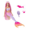 Barbie Sirena Magica Colori del Mare – Bambola con Coda Cangiante e Effetti Speciali - Barbie