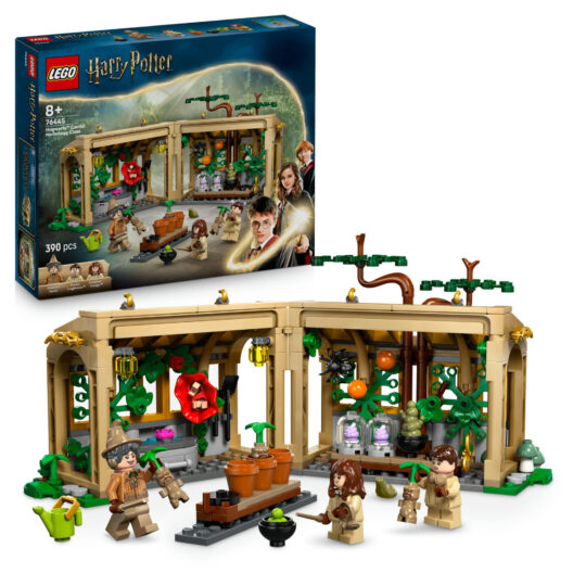 LEGO Harry Potter 76445 Hogwarts: lezione erbologia, 3 minifigure - Harry Potter, LEGO