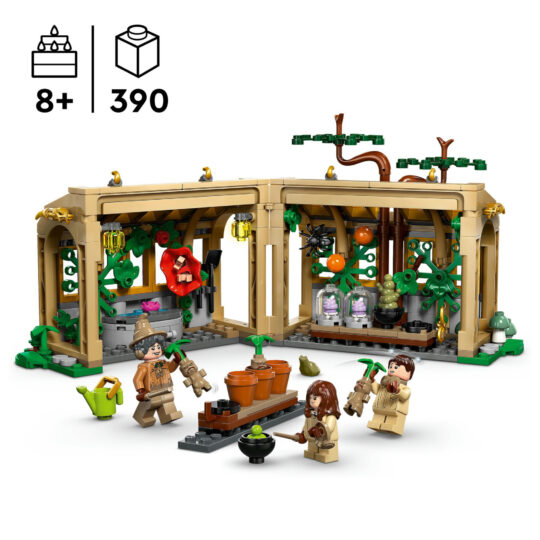 LEGO Harry Potter 76445 Hogwarts: lezione erbologia, 3 minifigure - Harry Potter, LEGO