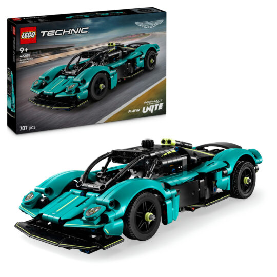 LEGO Technic 42208 Aston Martin Valkyrie: auto giocattolo, v12 - LEGO