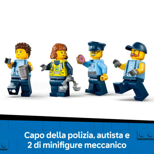 LEGO City 60457 Officina auto polizia: modulare, 4 minifigure - LEGO Shop