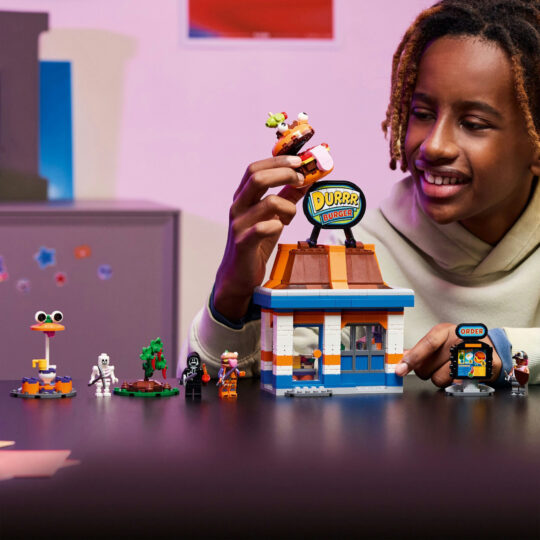 LEGO Fortnite 77076 Ristorante Durrr Burger: 3 minifigure, gaming - Fortnite, LEGO