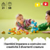 LEGO Duplo 10448 Animali su Ruote 3in1: anatra, pesce, cane - LEGO