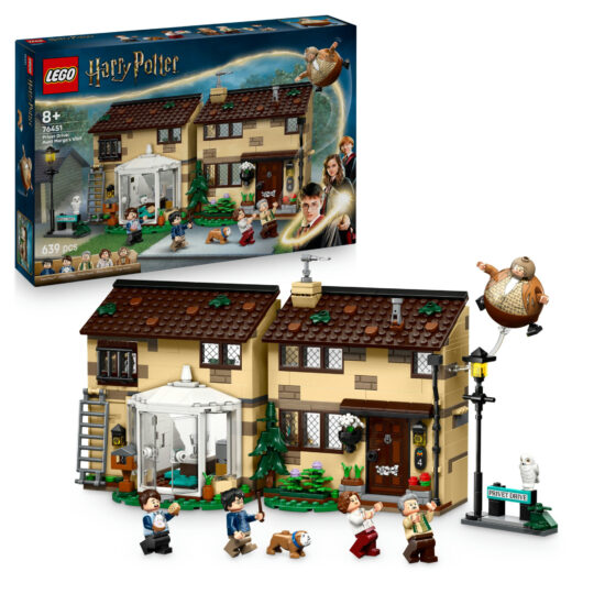 LEGO Harry Potter 76451 Privet Drive: Visita Marge, 6 personaggi - Harry Potter, LEGO