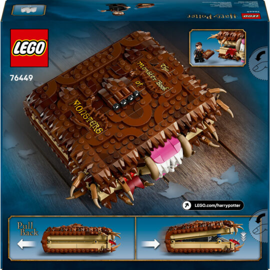 LEGO Harry Potter 76449 Libro mostro: interattivo, pull-back - Harry Potter, LEGO Shop