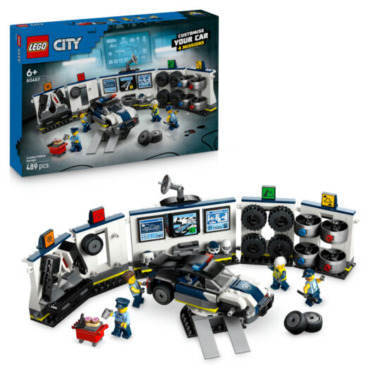 LEGO City 60457 Officina auto polizia: modulare, 4 minifigure - LEGO Shop