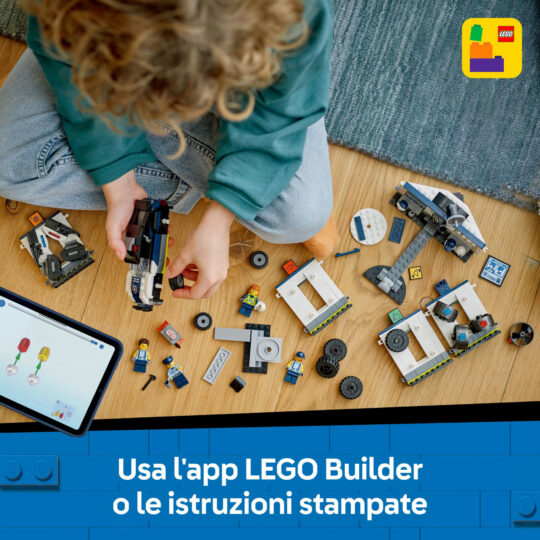 LEGO City 60457 Officina auto polizia: modulare, 4 minifigure - LEGO Shop