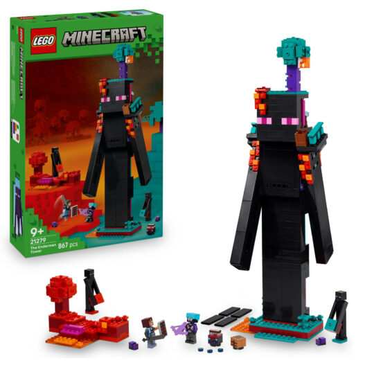 LEGO Minecraft 21279 2in1 Torre Enderman: modulare, 6 personaggi - LEGO Shop, Minecraft