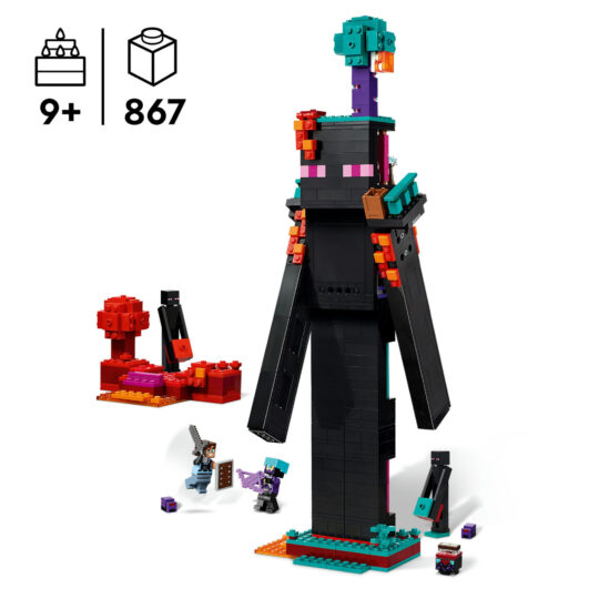 LEGO Minecraft 21279 2in1 Torre Enderman: modulare, 6 personaggi - LEGO Shop, Minecraft