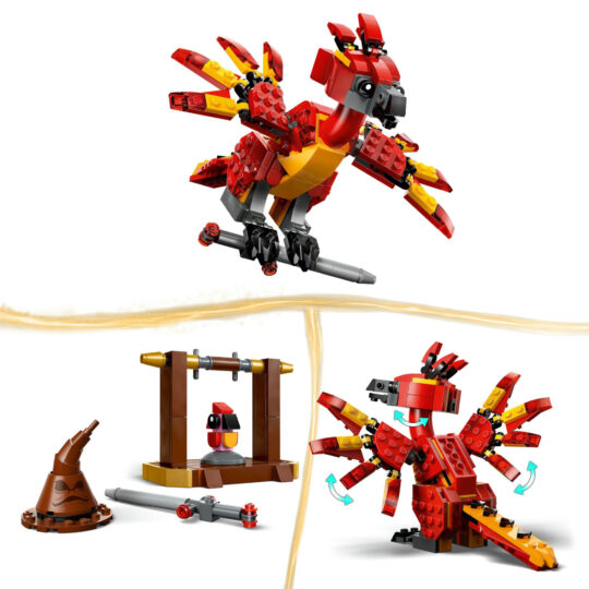 LEGO Harry Potter 76448 Fanny: Fenice di Silente - Harry Potter, LEGO