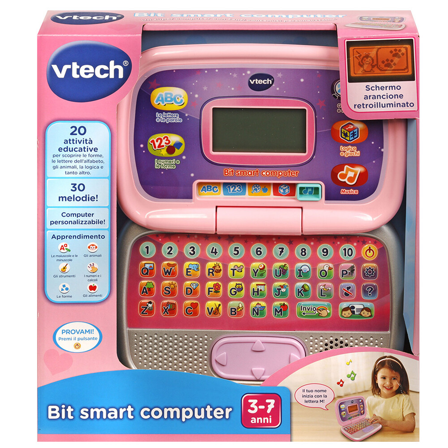 Bit Smart Computer, Gioco educativo parlante e musicale - VTech