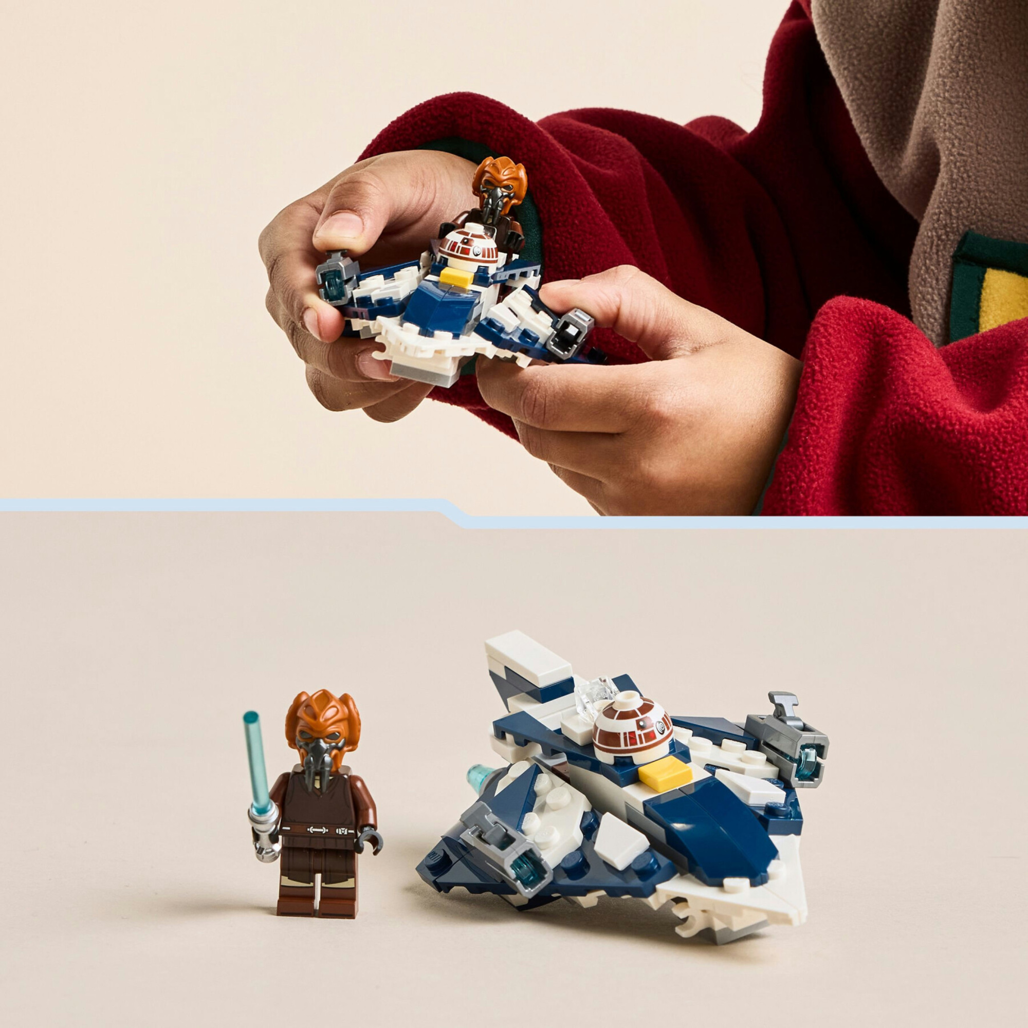 LEGO Star Wars 75400 Microfighter Jedi: astronave, 2 shooter - LEGO, Star Wars