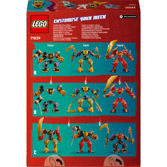 LEGO Ninjago 71839 Battle Mech Spinjitzu Arin: drago, 2 minifigure - LEGO