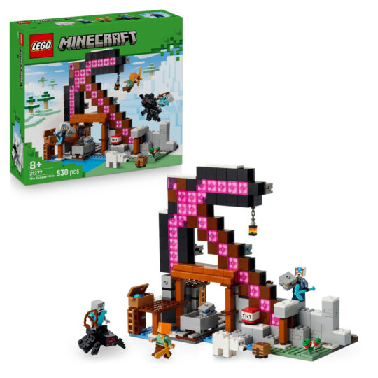 LEGO Minecraft 21277 Miniera piccozze: interattivo, 3 personaggi - LEGO, Minecraft