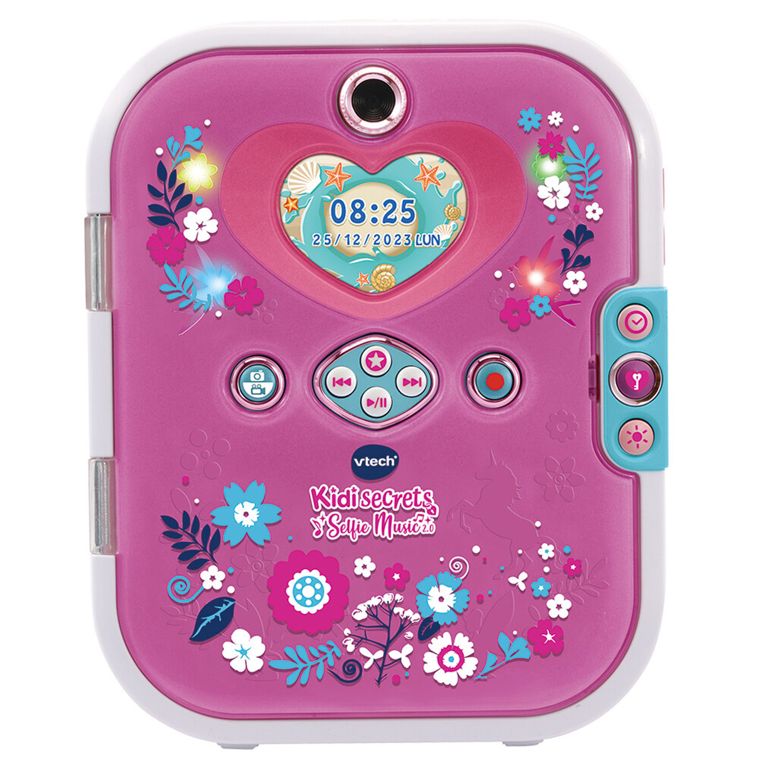 Kidi Secrets Selfie Music 2.0, Diario elettronico interattivo - VTech
