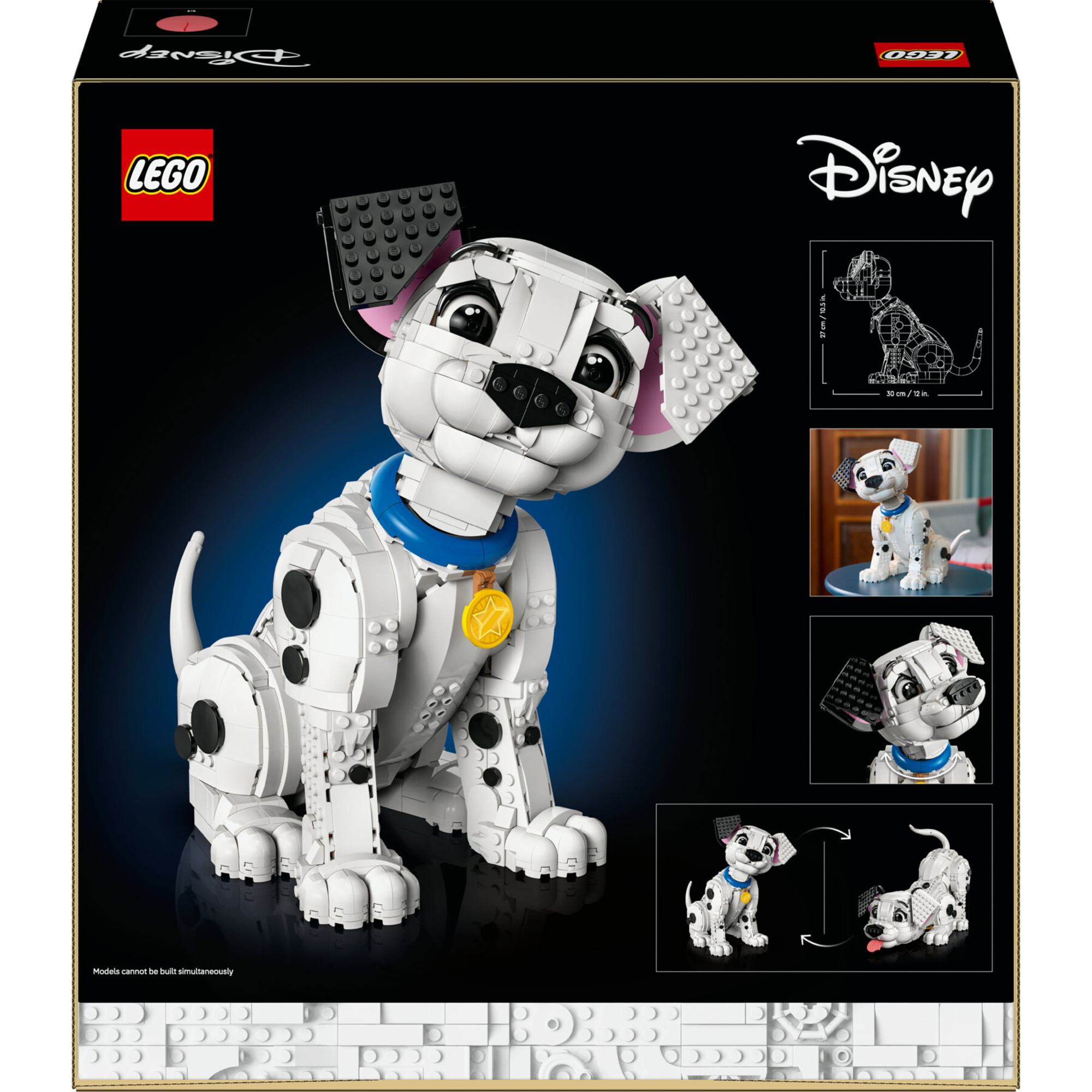 LEGO Disney Oceania 43269 Cucciolo 101: Kit modellismo personalizzabile - LEGO