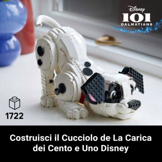 LEGO Disney Oceania 43269 Cucciolo 101: Kit modellismo personalizzabile - LEGO
