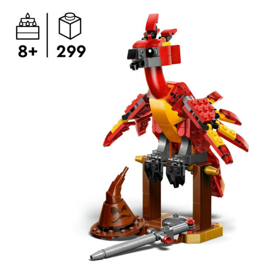 LEGO Harry Potter 76448 Fanny: Fenice di Silente - Harry Potter, LEGO