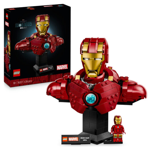 LEGO Marvel 76327 Busto di Iron Man MK4 - LEGO Shop, Marvel