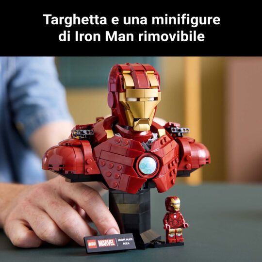 LEGO Marvel 76327 Busto di Iron Man MK4 - LEGO Shop, Marvel