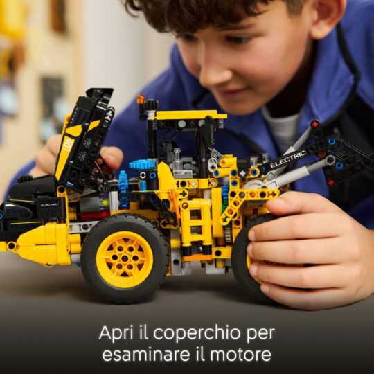 LEGO Technic 42209 - Ruspa pala gommata Volvo _120 electric - LEGO