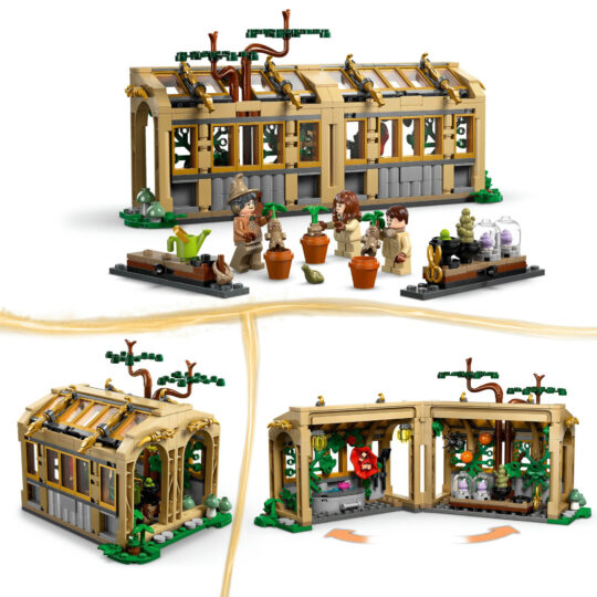 LEGO Harry Potter 76445 Hogwarts: lezione erbologia, 3 minifigure - Harry Potter, LEGO