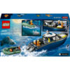 LEGO City 60456 Inseguimento motoscafo polizia: 2 barche, squalo - LEGO