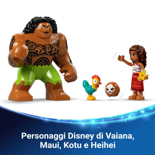 LEGO Disney Oceania Oceania 2 43258: Barcone Kakamora - LEGO