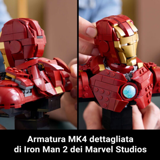 LEGO Marvel 76327 Busto di Iron Man MK4 - LEGO Shop, Marvel