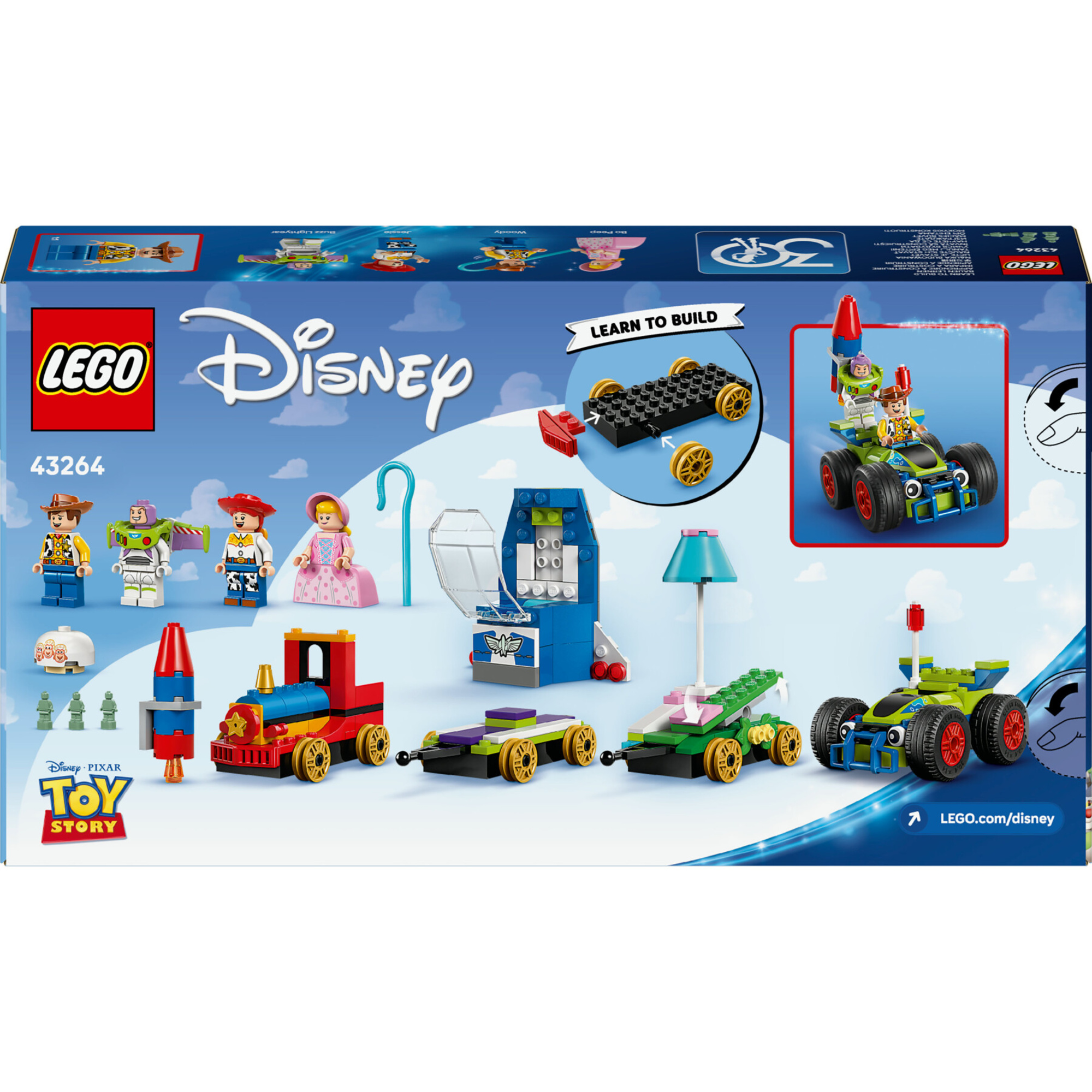 LEGO Disney Oceania Pixar 43264 Toy Story: Treno rc, auto, 4 minifigure - LEGO Shop