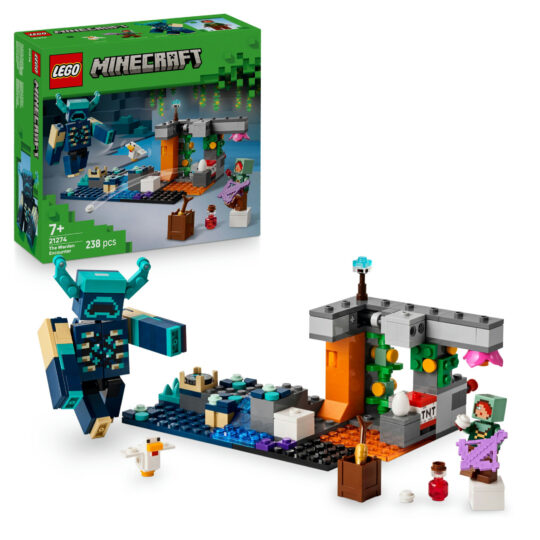 LEGO Minecraft 21274 Sorvegliante: minifigure, caduta massi - LEGO Shop, Minecraft