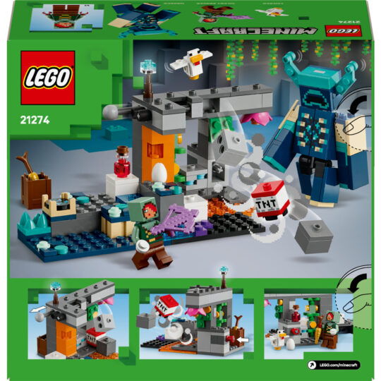 LEGO Minecraft 21274 Sorvegliante: minifigure, caduta massi - LEGO Shop, Minecraft