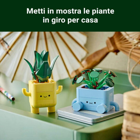 LEGO Botanicals 10349 Piantine felici - LEGO