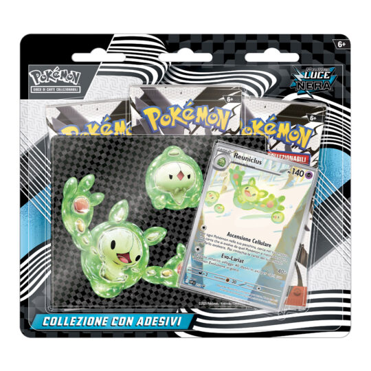 Pokémon Collezione con adesivi Scarlatto e Violetto - Luce Nera - Pokémon