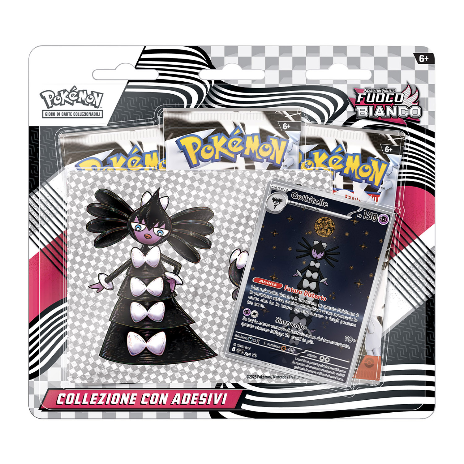 Pokémon Collezione con adesivi Scarlatto e Violetto - Fuoco Bianco - Pokémon