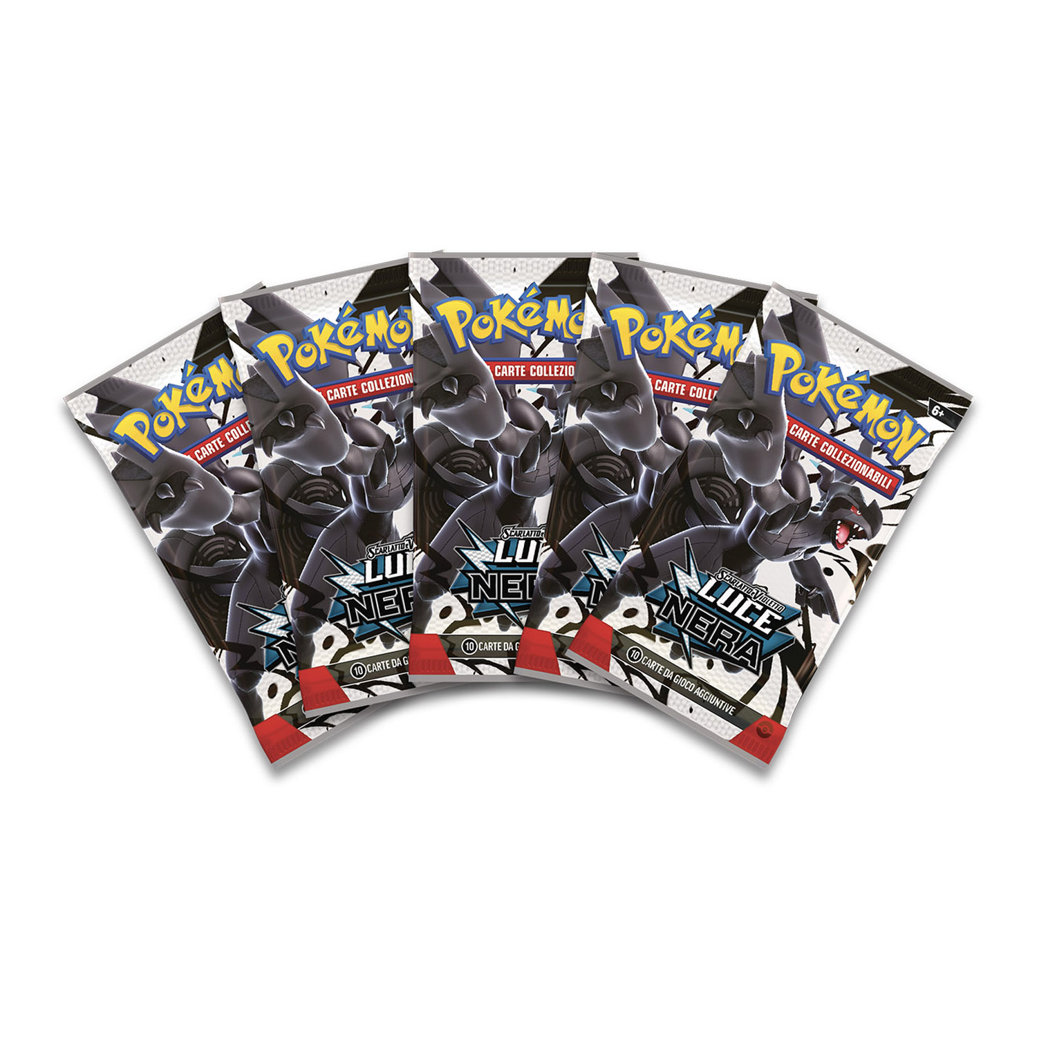 Collezione Con Raccoglitore Scarlatto e Violetto, Luce Nera - Pokémon